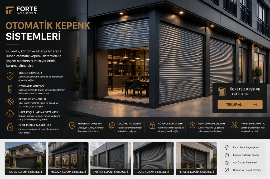 Maximum Commercial Security with Automatic Shutter Systems