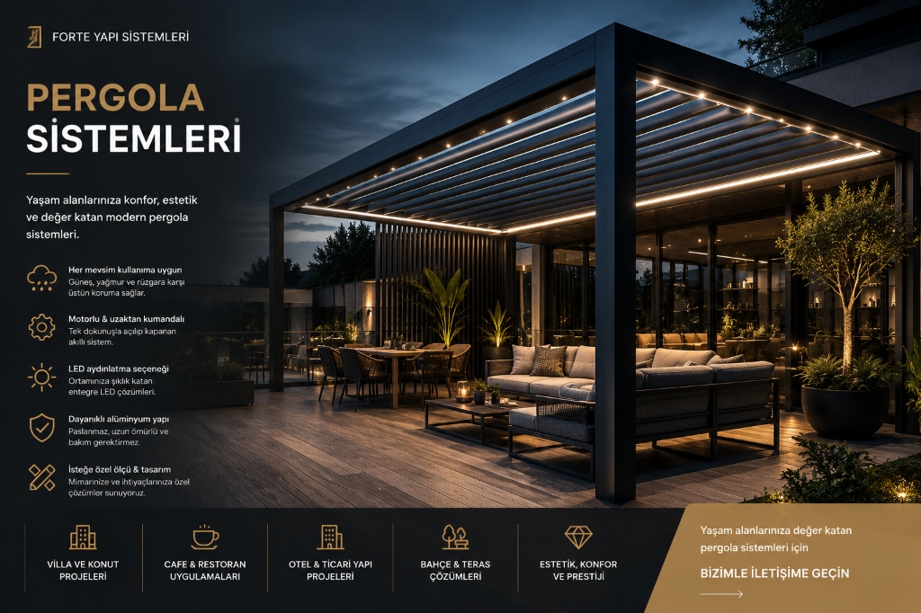 Pergola Sistemleri
